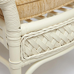 Комплект обеденный из ротанга Eloise grand white варинант исполнения - 11 | Loft Concept в Ижевске