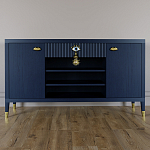 Комод-буфет Elsa Dreams Blue с открытыми полками   варинант исполнения - 5 | Loft Concept в Ижевске