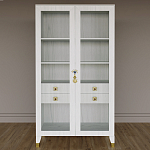 Дизайнерский шкаф витрина Elsa Dreams White с 4-мя ящиками варинант исполнения - 1 | Loft Concept в Ижевске