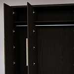 Большой Шкаф Primo Темный орех с 3 дверьми и 3 выдвижными ящиками варинант исполнения - 8 | Loft Concept в Ижевске