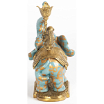 Фарфоровый подсвечник Слон с эмоцией Fluens варинант исполнения - 5 | Loft Concept в Ижевске