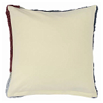 Чехол на подушку с рисунком серо-синего цвета Elan Textured варинант исполнения - 2 | Loft Concept в Ижевске