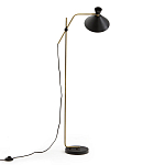 Торшер с поворотным плафоном Davy Brass Floor Lamp варинант исполнения - 3 | Loft Concept в Ижевске