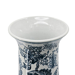 Ваза с классическим узором шинуазри синего цвета Blue & White Ornament  варинант исполнения - 2 | Loft Concept в Ижевске