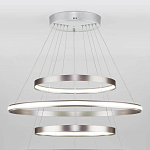 Люстра Light Ring Vertical Silver 5 колец серебро варинант исполнения - 4 | Loft Concept в Ижевске