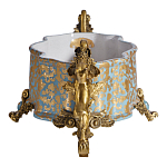 Чаша с орнаментом на бронзовых ножках в виде львов Eden Garden варинант исполнения - 4 | Loft Concept в Ижевске