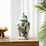 Ваза из фарфора с ручной росписью Leopard Collection  варинант исполнения - 4 | Loft Concept в Ижевске