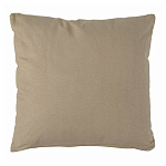 Подушка декоративная хлопковая бежевого цвета с абстрактным принтом Elysian Flow Sand варинант исполнения - 2 | Loft Concept в Ижевске