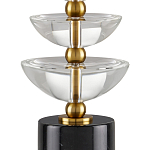 Настольная лампа с чашеобразными дисками на корпусе Glowing Waterfall варинант исполнения - 1 | Loft Concept в Ижевске