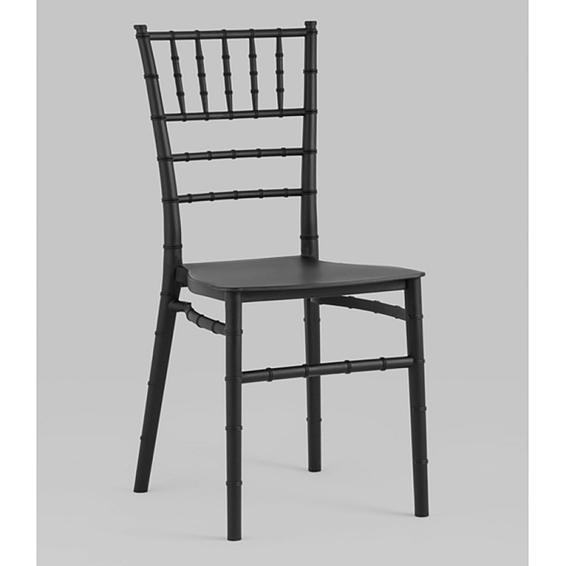 Стул Chiavari пластик черный Черный Стул Chiavari пластик черный Черный в Ижевске | Loft Concept