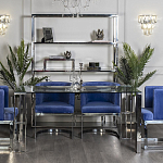 Стол обеденный металлический Weightlessness варинант исполнения - 4 | Loft Concept в Ижевске