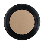 Зеркало круглое с текстурированным дизайном рамы Helios варинант исполнения - 3 | Loft Concept в Ижевске