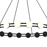 Люстра кольцевая с круглыми светодиодными источниками света Maxine Light варинант исполнения - 5 | Loft Concept в Ижевске