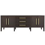 Большая VT-тумба Primo шпон темный орех варинант исполнения - 1 | Loft Concept в Ижевске