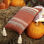 Подушка декоративная с вышивкой и кисточками Ethnic mix варинант исполнения - 5 | Loft Concept в Ижевске