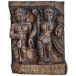 Антикварные объёмные панно из тика Antique Indian Panels варинант исполнения - 2 | Loft Concept в Ижевске