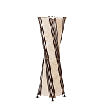 Торшер из перламутра на металлическом каркасе Indonesian Wave варинант исполнения - 3 | Loft Concept в Ижевске