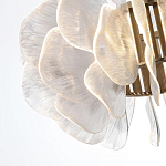 Люстра с декором в виде крупных рельефных лепестков 80 см Ethereal Bloom варинант исполнения - 6 | Loft Concept в Ижевске