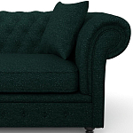 Мебельная ткань Шенилл темно-зеленый цвет 138 см T4-36 варинант исполнения - 8 | Loft Concept в Ижевске