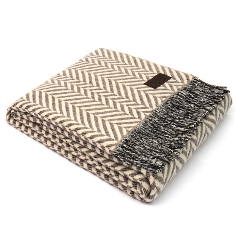 Плед PALLADIO 0001 Marzotto Бежевый в Ижевске | Loft Concept 