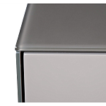 Комод со стеклянной столешницей и с выдвижными ящиками Minimalist Accent варинант исполнения - 5 | Loft Concept в Ижевске