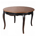 Стол круглый из массива березы в стиле прованс Vintage варинант исполнения - 2 | Loft Concept в Ижевске