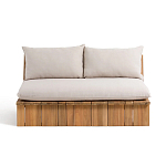 Двухместный диван для сада Acacia варинант исполнения - 2 | Loft Concept в Ижевске
