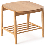 Приставной стол из массива дуба Reyer Side Table варинант исполнения - 1 | Loft Concept в Ижевске