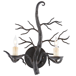 Бра черное в виде ствола дерева Branched Tree варинант исполнения - 2 | Loft Concept в Ижевске