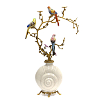 Подсвечник с декором из птиц на ветвях Birds of Paradise варинант исполнения - 2 | Loft Concept в Ижевске