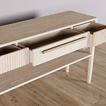 Дизайнерская Консоль с полкой и ящиком Primo Светлый дуб варинант исполнения - 5 | Loft Concept в Ижевске