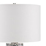 Настольная лампа с узором вдоль колоннообразного основания Scenic Surface варинант исполнения - 2 | Loft Concept в Ижевске