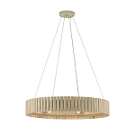 Люстра круглая из толстых деревянных реек Natural Style варинант исполнения - 2 | Loft Concept в Ижевске