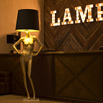 Лампа MANNEQUIN LAMP с абажуром руки на талии варинант исполнения - 5 | Loft Concept в Ижевске