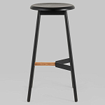 Черный барный стул Knopper варинант исполнения - 2 | Loft Concept в Ижевске