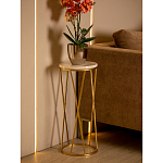 Столик дизайнерский Beige marble варинант исполнения - 4 | Loft Concept в Ижевске