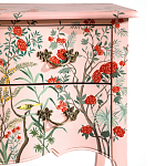 Комод розовый с росписью Цветы L.XV CHEST OF DRAWERS Flowers варинант исполнения - 3 | Loft Concept в Ижевске