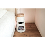 Керамический столик с деревянной столешницей "Пешка" варинант исполнения - 1 | Loft Concept в Ижевске