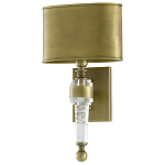 Бра с овальным абажуром на прозрачном основании Masculinity варинант исполнения - 3 | Loft Concept в Ижевске