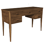 Стол письменный из массива бука Tasteful Furniture варинант исполнения - 1 | Loft Concept в Ижевске