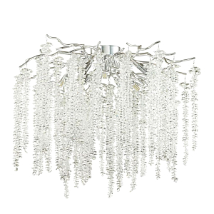 Люстра Хрустальная Fairy Tree Silver  на 8 ламп