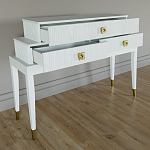 Премиальная Консоль с тремя ящиками Elsa Dreams White варинант исполнения - 2 | Loft Concept в Ижевске