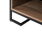 Стеллаж под TV в стиле лофт с открытыми полками и ящиками Urban Style Space варинант исполнения - 4 | Loft Concept в Ижевске