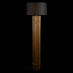 Торшер с металлическим золотым трубчатым основанием Fulgurite варинант исполнения - 3 | Loft Concept в Ижевске