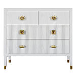 Бельевой Комод с 4 ящиками Elsa Dreams White варинант исполнения - 6 | Loft Concept в Ижевске