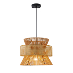 Подвесной светильник с абажуром из натуральных материалов Light Inside the Cell варинант исполнения - 2 | Loft Concept в Ижевске