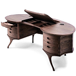 Дизайнерский письменный стол Bean Desk  варинант исполнения - 3 | Loft Concept в Ижевске