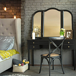 Туалетный столик Stylish Black варинант исполнения - 2 | Loft Concept в Ижевске