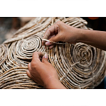 Плетеная корзина для белья Nea Wicker Basket варинант исполнения - 4 | Loft Concept в Ижевске