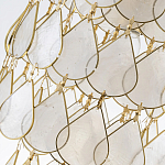 Подвесной светильник с декором из натуральной морской ракушки Iridescent Light варинант исполнения - 8 | Loft Concept в Ижевске